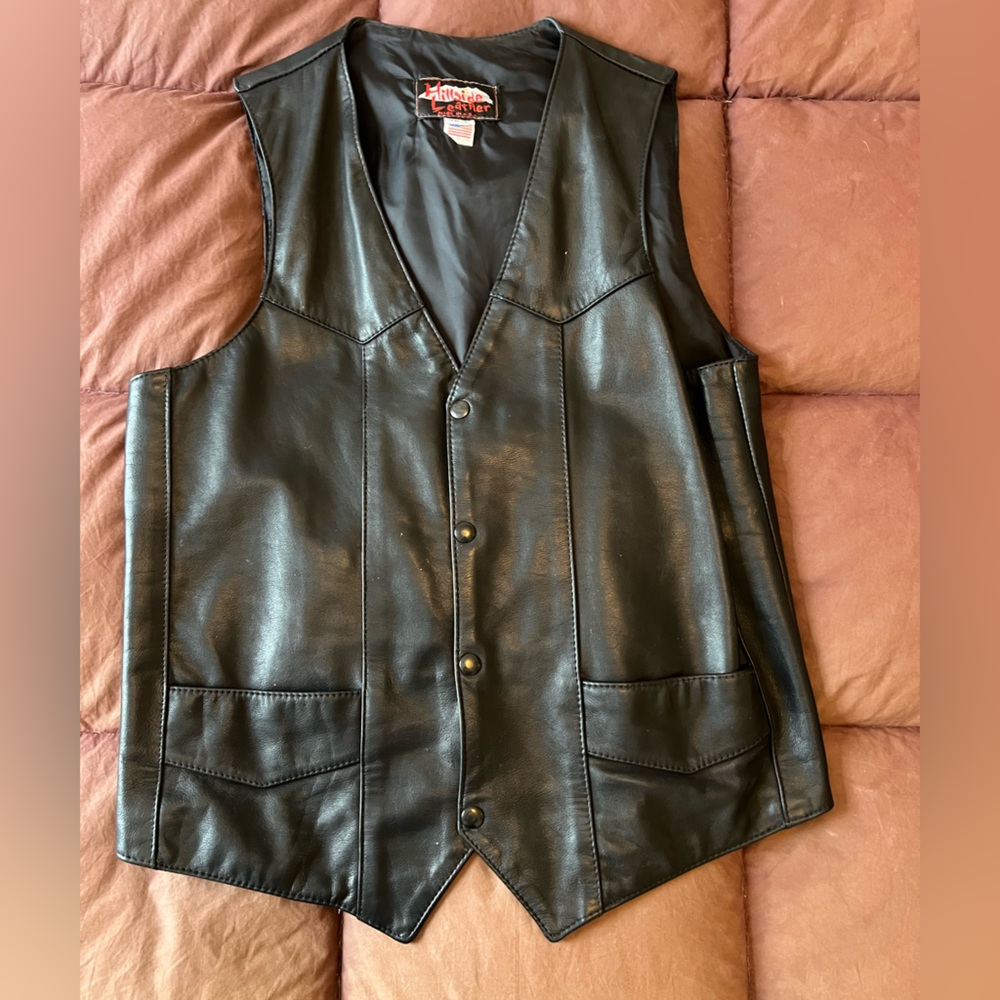 Hillside Leather Vest